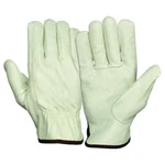 12 Pair Pack, Cowhide Grain Leather Drivers, Work Safety Gloves (ppe), Size. Fixed Price $54.95.