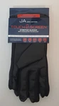 John Ashford Men's Gloves Fleece Lined Black S/m Touch Screen Stretch Technology. Fixed Price $14.96.