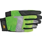 CAT012214L Utility Gloves, L, Synthetic Leather, Black/fluorescent Green. Fixed Price $29.96.