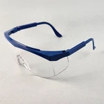 Crews Stratos Safety Glasses Blue Nylon Frame Clear Polycarbonate Lens Ansi Z87+. Fixed Price $5.99.