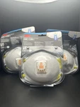 3M N95 Sanding Fiberglass Disposable Respirator Valved White 6 Masks. Fixed Price $17.99.