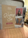 Handmade The Big Knitting Set Winter Hat Fingerless Gloves Age 14+. Fixed Price $14.00.