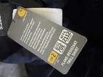 New Mens X-large Reg Carhartt Flame Resistant Twill L/s Shirt FRS160 Dark Navy. Fixed Price $35.00.