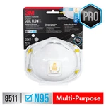 3M Sanding Fiberglass Valved Respirator 8511H1-DC-PS, 1EA/PK. Fixed Price $11.40.