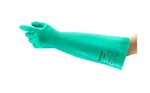 New Hazmat Ansell Chemical Resistant Gloves 37-185 Size 9 Alphatec Solved Green. Fixed Price $15.99.