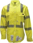High Visibility Fr Shirt - Fluorescent Yellow Size 2X Radians Neese Wear. Fixed Price $163.00.