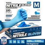 4 Mil Blue Nitrile Gloves Powder Free Latex Cooking Clean Disposable. Fixed Price $64.98.