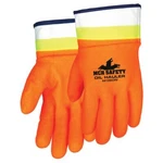 Mcr Oil Hauler Hi Vis Orange Double Dipped Chemical Resistant Pvc Rubber Gloves. Fixed Price $14.95.
