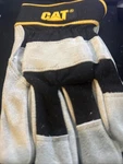 Caterpillar Split Leather Work Gloves Large. Fixed Price $12.20.
