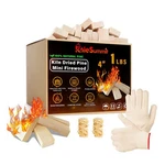 Kolesummit Mini Fire Stick With Starters Gloves 4" Kiln Dried Pine .... Fixed Price $27.35.