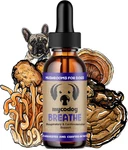 Breathe Dog Allergy Relief Drops 2 Fl. Oz.: Mushroom Extracts & Ashwagandha Tinc. Fixed Price $184.99.