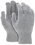 String Knit Work Gloves, 7 Gauge, Heavy Weight, Gray, Large (DOZEN/12-PAIRS). Fixed Price $16.25.