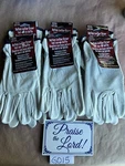 6- Pair Boss 4063X Buffalo Leather Driver Gloves Size X-large. Fixed Price $35.00.