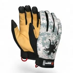 Mcr Safety MD100 Mechanics Gloves Synthetic Grain Camo Fabric Back Pair. Fixed Price $20.70.