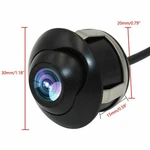 360 Reverse Backup Cdd Waterproof Car Rear View Camera Universal E4. Fixed Price $16.71.
