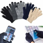 2 Pair Touch Sensitive Gloves Screen Smartphone Texting Knit Warm Mitts. Fixed Price $7.94.