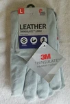 Smooth Thinsulate Lined Leather By Midwest Gloves, Size Large. Fixed Price $9.99.