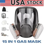 Us Full Gas Mask Painting Spraying Respirator W/filters For 6800 Facepiece. Fixed Price $18.95.