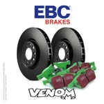 Ebc Front Brake Kit Discs & Pads For Vw Golf Plus 1.4 2005-2014. Fixed Price $283.90.