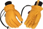 Kinco 9084KWP Wanoga Lined Mens Work Ski Gloves Hydroflector Buffalo Leather. Fixed Price $51.99.