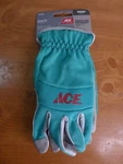 Ace Hardware Women's Utility Gloves High Performance Green Size Medium 7502594. Fixed Price $10.95.