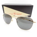 Ao American Optical Original Pilot 23K Gold True Gray Lens Options Sunglasses. Fixed Price $178.50.