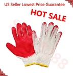 Wholesale 300 Pairs Premium Red Latex Rubber Palm Coat Work Safety Gloves 002. Fixed Price $128.88.