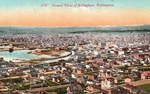General View Residential Houses Ocean Bellingham Washington Vintage Postcard. Fixed Price $10.99.
