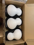 Amazon Non-marring Knee Pads 9.5IN White/black Brand New 3 Pairs. Fixed Price $49.99.