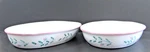 Set Of 2 Caleca Olivella 13.5" Oval Baking Dish Hand Painted Signed Maria Italy. Fixed Price $70.00.