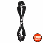 Ergodyne 19712-BULK 3400-BULK Black Glove Holder Dual Clips 100-PACK. Fixed Price $209.95.