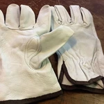 Westchester 991K/L Premium Grain Leather Driver Gloves,large,white(new). Fixed Price $5.00.