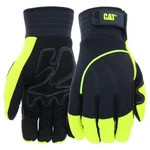 CAT012224 Hi-vis Work Gloves Green, Medium, Synthetic Large,. Fixed Price $23.30.