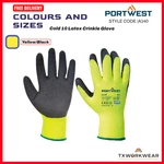 Portwest A140 Thermal Outdoor Cold Protection Gloves 10 Latex Crinkle Cut Ansi. Fixed Price $14.55.