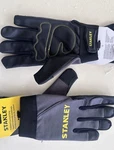 New Stanley Padded Comfort Grip Work Gloves S77641 - Size Large. Fixed Price $13.50.