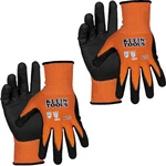Klein Tools 60579 Knit Dipped Gloves, Cut Level A1, Touchscreen, Small, 2-PAIR. Fixed Price $14.86.