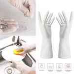 Washing Gloves Kitchen Long Waterproof Dish Cleaning Rubber Latex Protect. Fixed Price $7.98.