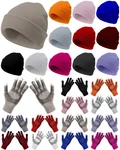 24 Pcs Winter Beanie Hat And Touchscreen Gloves Set For Women, Warm S.... Fixed Price $55.71.