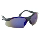 Sas Safety Sidewinders Glasses W/ Black Frame And Blue Mirror Lens Polyb. Fixed Price $13.60.