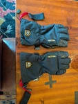 Hestra Army Leather Heli Ski Gtx 5-FINGER Gloves Black Goretex Men Sz 11. Fixed Price $125.00.