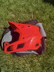 Fox, Carbon Fiber, Racing Helmet Rampage New Size Medium 57 To 58 Cm. Fixed Price $428.88.