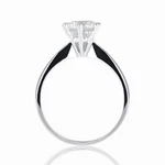 Carat New Round Cut Diamond Engagement Ring H/I1 14K White Gold. Fixed Price $1662.00.