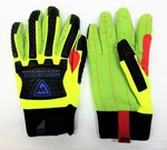 West Chester R2 Yellow/black Medium Cotton Work Gloves 87812 Lot Of 3 Nos. Fixed Price $46.42.
