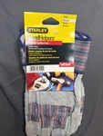 New Stanley Hand Helpers Cowhide Leather Palm Stuff Work Glove Medium. Fixed Price $10.00.