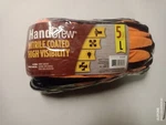 5 Pairs Hand Crew Nitrile Coated High Visibility Size Large HG-3170D New (LOT#4). Fixed Price $5.00.