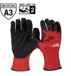 Milwaukee 48-22-8971 Nitrile Level 3 Cut Resistant Impact Dipped Gloves -med. Fixed Price $19.99.