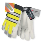 Mcr Safety 968XL Leather Gloves,xl,hi Vis Yellow,pr 2ELL5. Fixed Price $33.33.