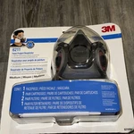 3M 6211P1 Dual Cartridge Paint Spray Respirator. Fixed Price $25.00.
