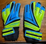 Vizari Avio Soccer Gloves Goal Keeper Notch Wristband Blue Yellow Size 5. Fixed Price $10.00.