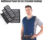 Flexifreeze Personal Series Ice Vest 2 Panel Sets Velcro Brand Hook Loop. Fixed Price $82.00.